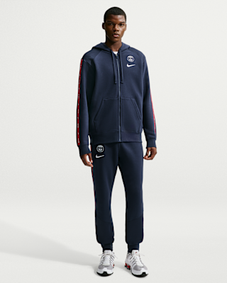 Paris Saint-Germain City Side Men's Nike Soccer Full-Zip Fleece